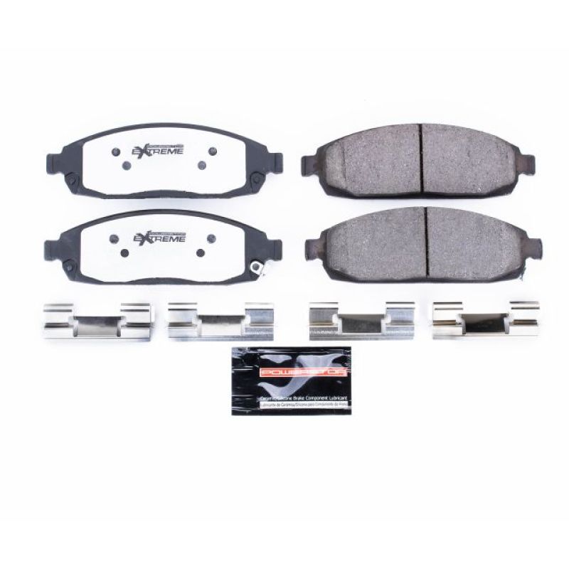 Load image into Gallery viewer, Power Stop 06-10 Jeep Commander Front Z26 Extreme Street Brake Pads w/Hardware

