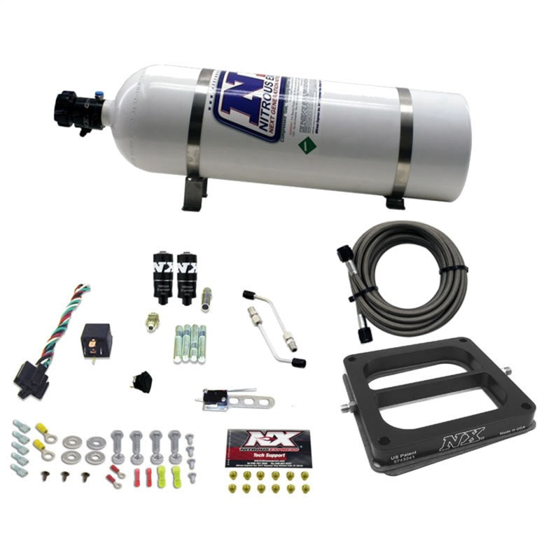 Load image into Gallery viewer, Nitrous Express Dominator Hitman Plus Nitrous Kit (50-200HP) w/15lb Bottle
