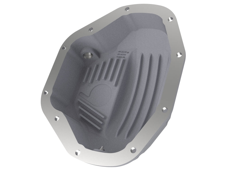 Load image into Gallery viewer, aFe Rear Differential Cover (Raw; Street Series); Dodge Diesel Trucks 94-02 L6-5.9L (td)
