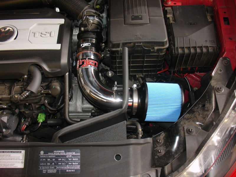 Load image into Gallery viewer, Injen 10-12 VW MK6 GTI 2.0L TSI Black Short Ram Intake w/ Heat Shield
