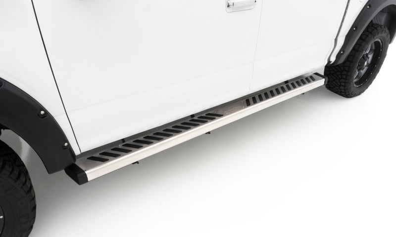 Load image into Gallery viewer, Lund 17-23 Ford F-250/350/450 Super Duty SuperCab Summit Ridge 2.0 Running Boards - Stainless
