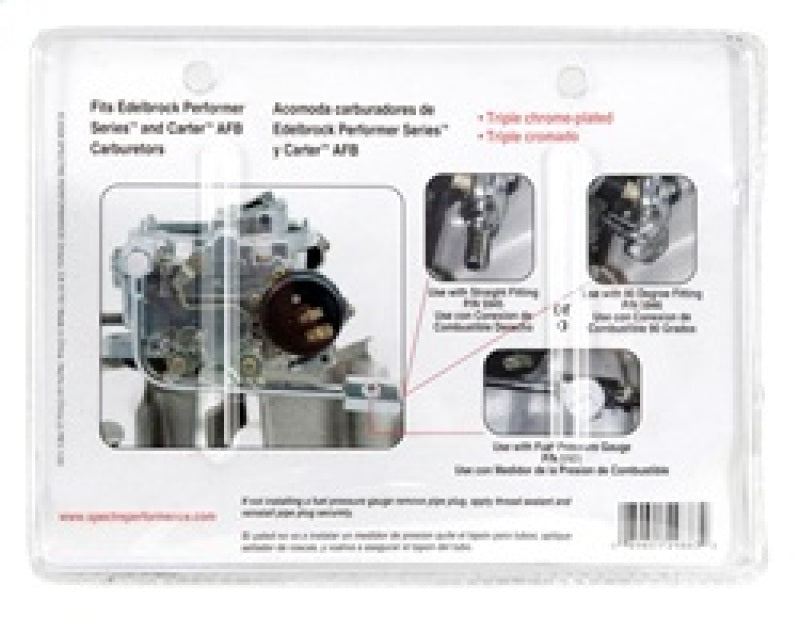 Load image into Gallery viewer, Spectre Edelbrock / Carter Single Feed Fuel Line
