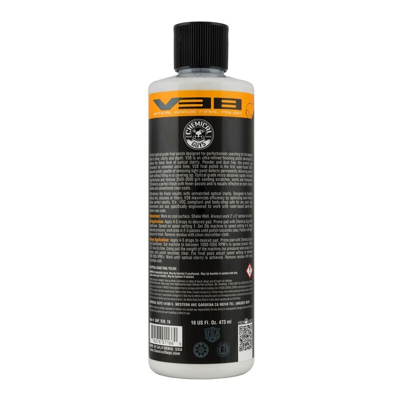 Load image into Gallery viewer, Chemical Guys V38 Optical Grade Final Polish - 16oz
