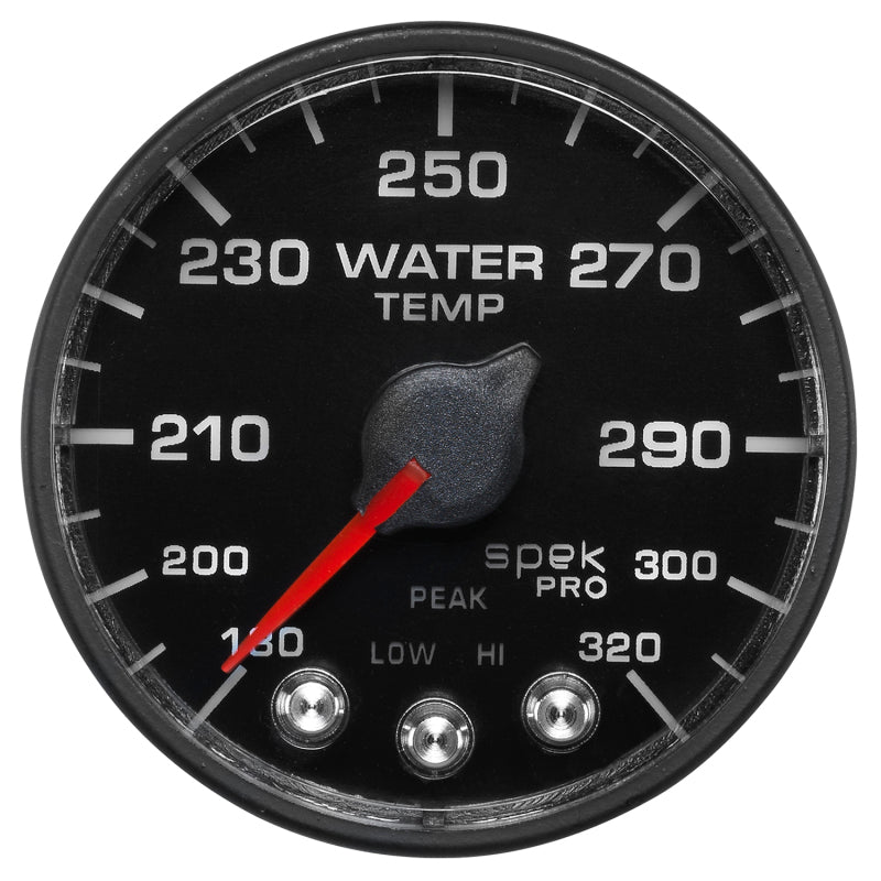 Load image into Gallery viewer, Autometer Spek-Pro - Nascar 2-1/16in Water Temp 180- 320F Bfb Ecu

