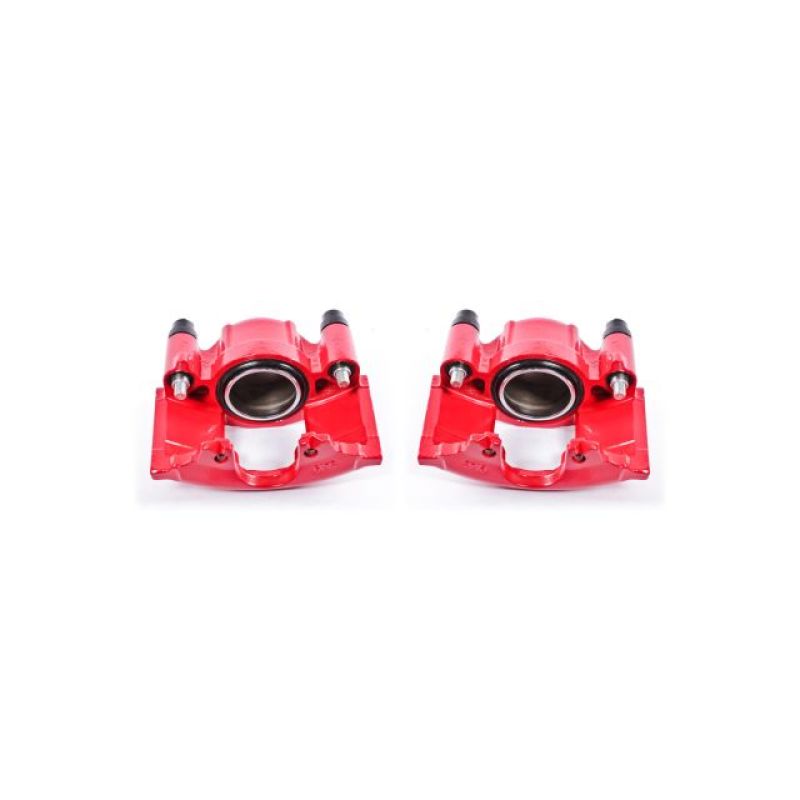 Load image into Gallery viewer, Power Stop 90-93 Cadillac Commercial Chassis Front Red Calipers w/o Brackets - Pair

