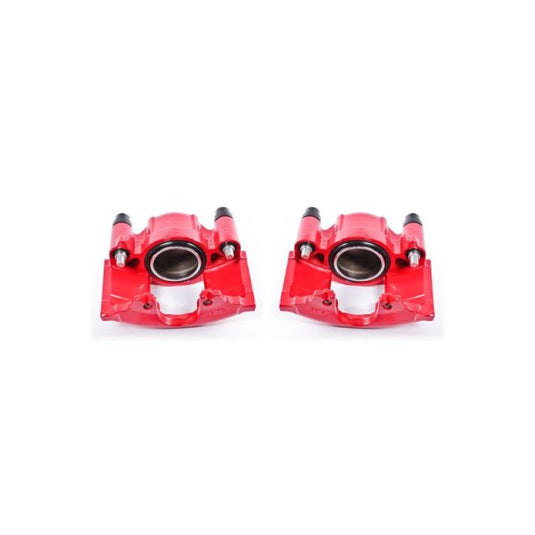 Power Stop 90-93 Cadillac Commercial Chassis Front Red Calipers w/o Brackets - Pair