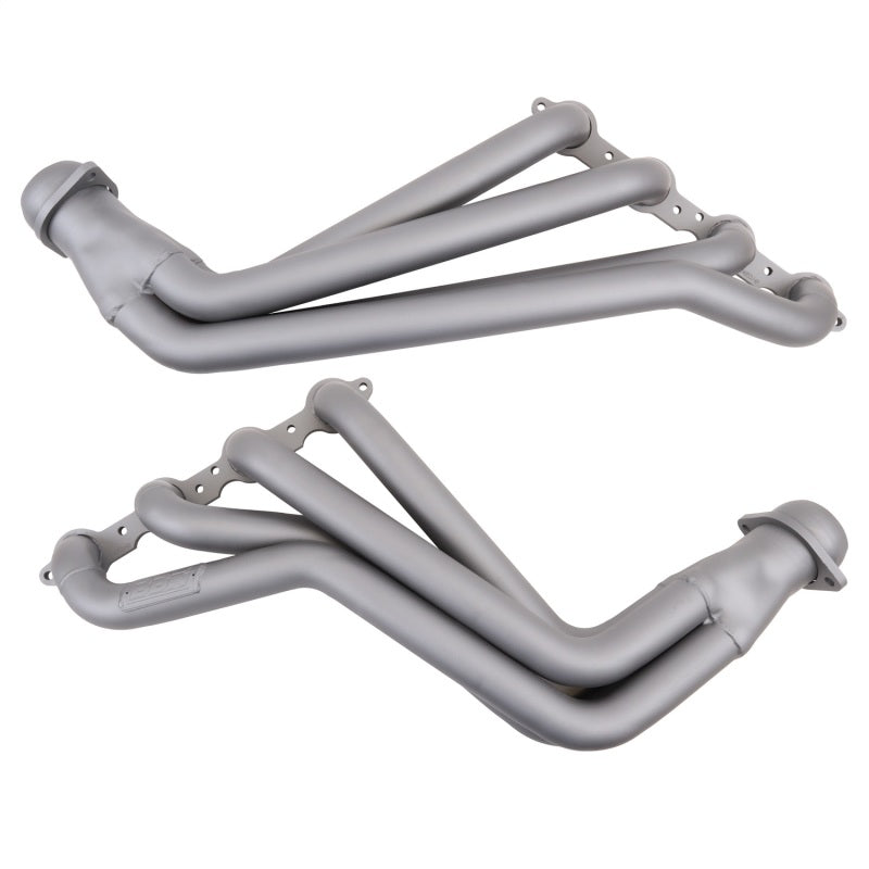 Load image into Gallery viewer, BBK 2010-15 Camaro Ls3/L99 1-7/8 Full-Length Headers W/ High Flow Cats (Titanium Ceramic)
