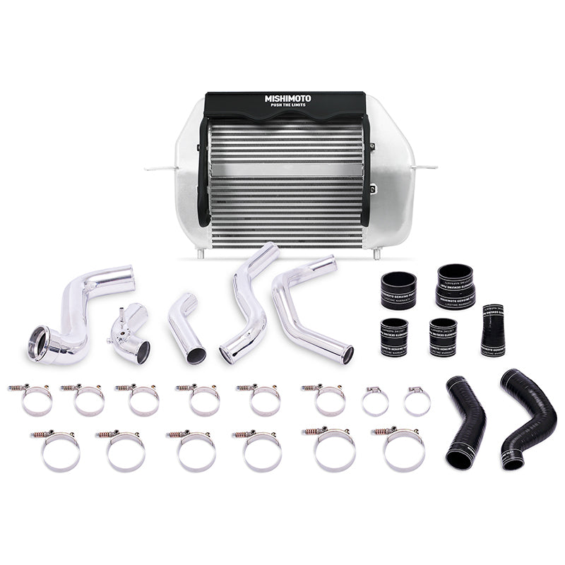 Load image into Gallery viewer, Mishimoto 2011-2014 Ford F-150 EcoBoost Silver Intercooler w/ Polished Pipes
