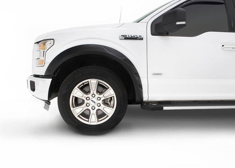 Load image into Gallery viewer, Bushwacker 15-17 Ford F-150 DRT Style Flares 4pc - Black
