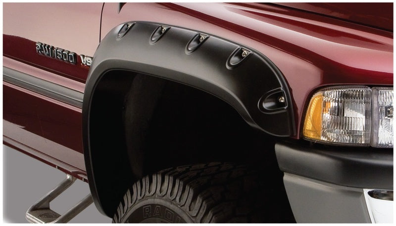 Load image into Gallery viewer, Bushwacker 02-08 Dodge Ram 1500 Pocket Style Flares 2pc - Black
