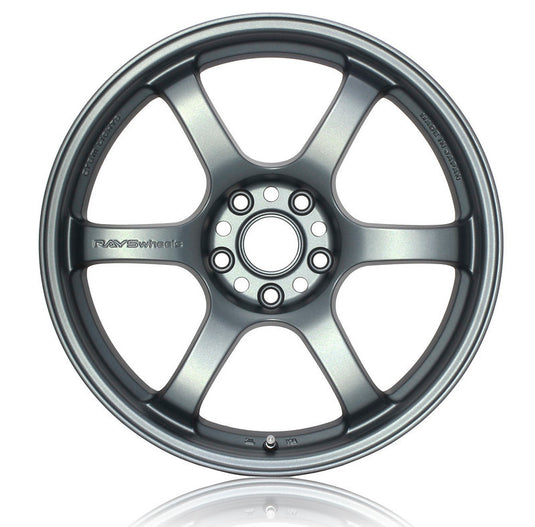 Gram Lights 57DR 18x8.5 +37 5x108 Gun Blue 2 Wheel