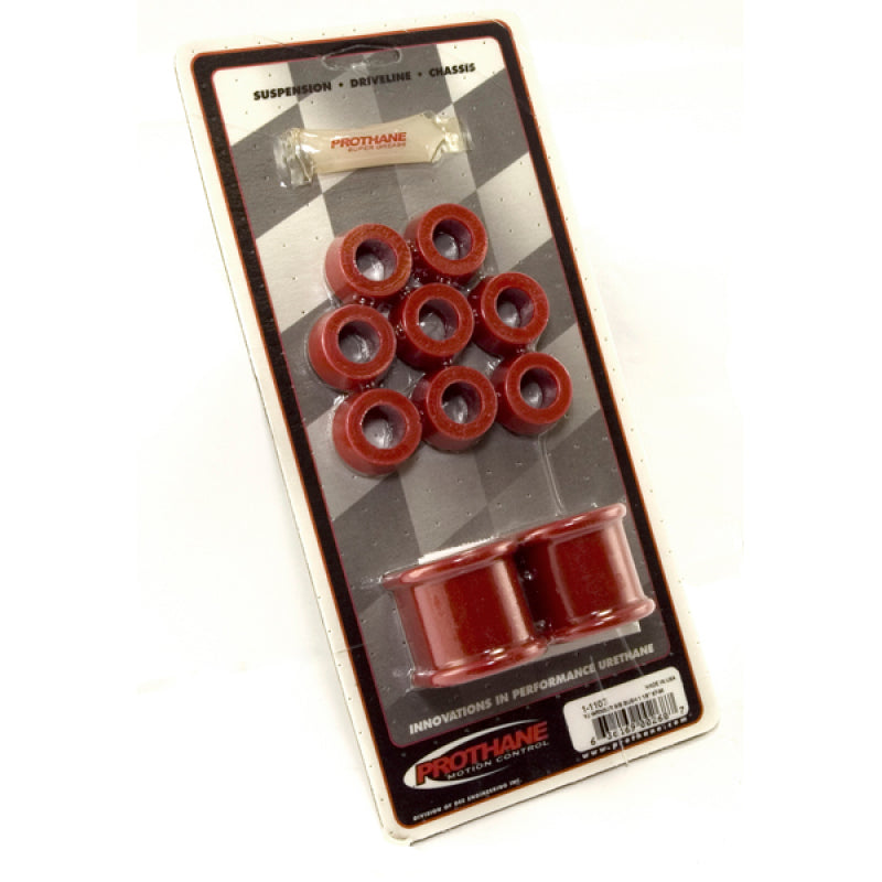 Load image into Gallery viewer, Rugged Ridge Front Swaybar Bushing Kit Red 1-1/8-Ines 87-95 Jeep Wrangler YJ
