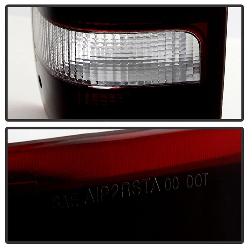 Load image into Gallery viewer, xTune Ford Ranger 93-97 OE Style Tail Lights Red Smoked ALT-JH-FR93-OE-RSM
