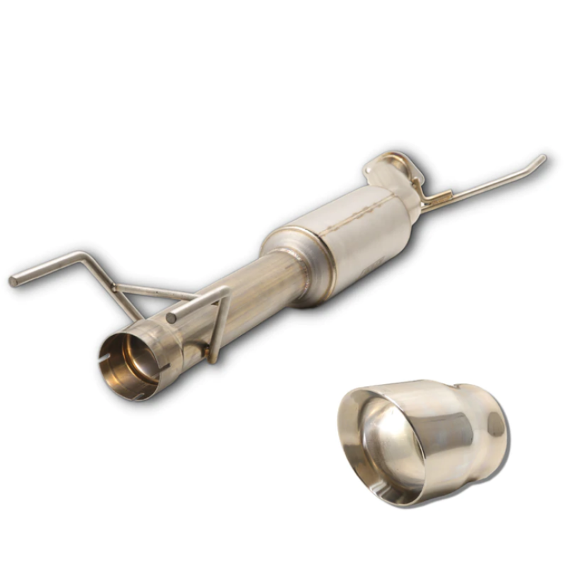 Load image into Gallery viewer, Carven 2022 Toyota Tundra Crew Cab 5.5ft Bed Cut &amp; Clamp Muffler Replacement Kit w/5in Polished Tip
