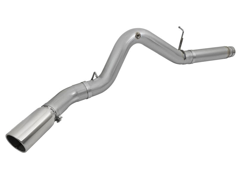 Load image into Gallery viewer, aFe LARGE Bore HD 5in Exhausts DPF-Back SS w/ Pol Tips 16-17 GM Diesel Truck V8-6.6L (td) LML/L5P

