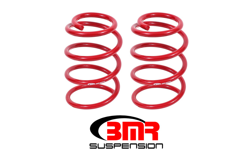 Load image into Gallery viewer, BMR 07-14 Shelby GT500 Front Performance Version Lowering Springs - Red
