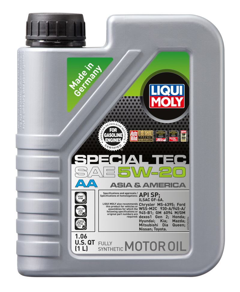 Load image into Gallery viewer, LIQUI MOLY 1L Special Tec AA Motor Oil SAE 5W20
