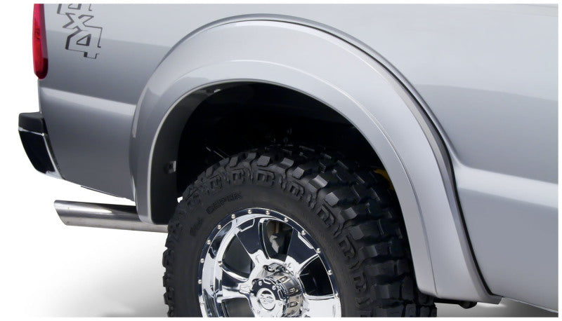 Load image into Gallery viewer, Bushwacker 11-16 Ford F-350 Super Duty Styleside Extend-A-Fender Style Flares 4pc - Black
