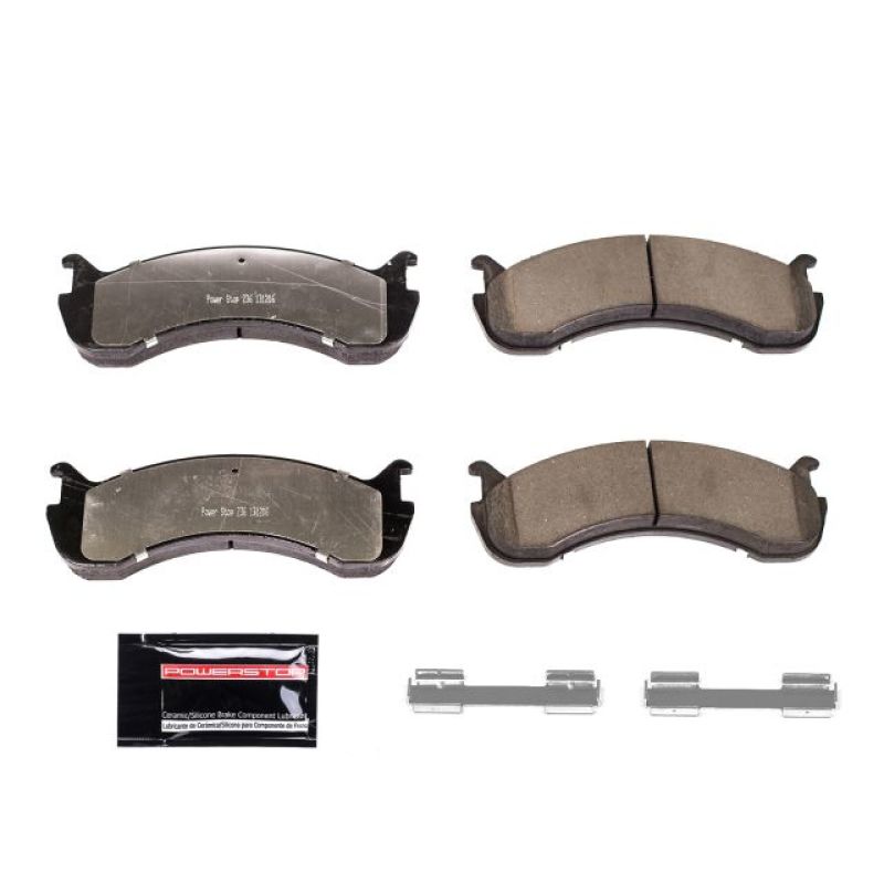 Load image into Gallery viewer, Power Stop 08-09 Ford F53 Front or Rear Z36 Truck &amp; Tow Brake Pads w/Hardware

