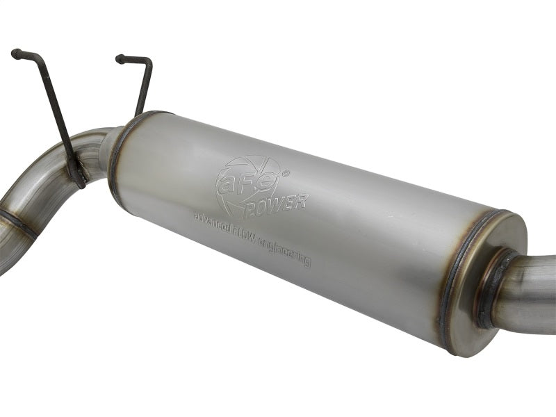 Load image into Gallery viewer, aFe Rebel Series 3-1/2in 409 SS Cat-Back Exhaust System w/Black Tip RAM 2500/3500 14-17 V8 6.4L
