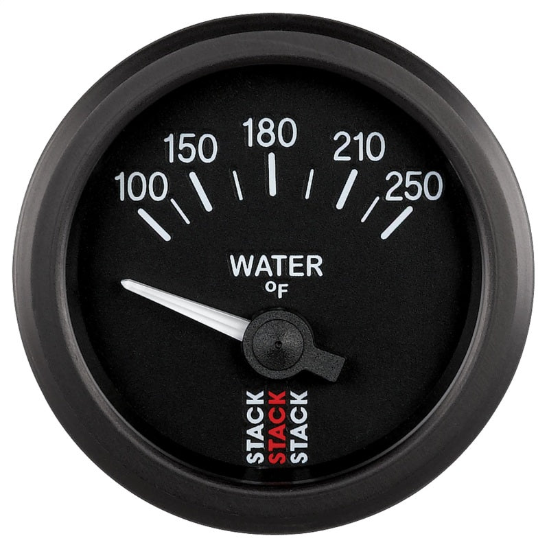 Load image into Gallery viewer, Autometer Stack 52mm 100-250 Deg F 1/8in NPTF Electric Water Temp Gauge - Black
