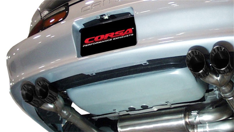 Load image into Gallery viewer, Corsa 95-97 Chevrolet Camaro Convertible Z28 5.7L V8 LT1 Black Tip Sport Cat-Back Exhaust
