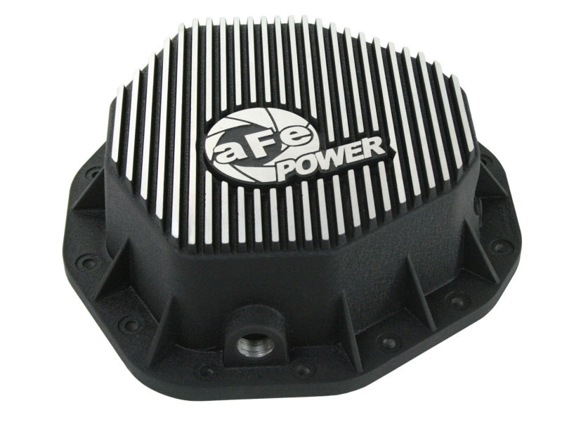Load image into Gallery viewer, aFe Power Cover Rear Differential w/ 75W-90 Gear Oil Dodge Diesel Trucks 03-05 L6-5.9L
