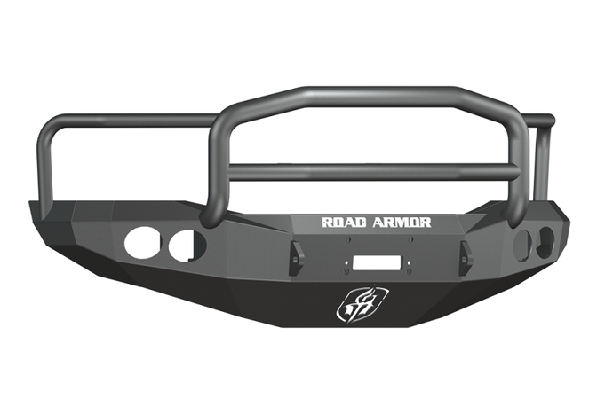 Road Armor 06-09 Dodge 2500 Stealth Front Winch Bumper w/Lonestar Guard - Tex Blk