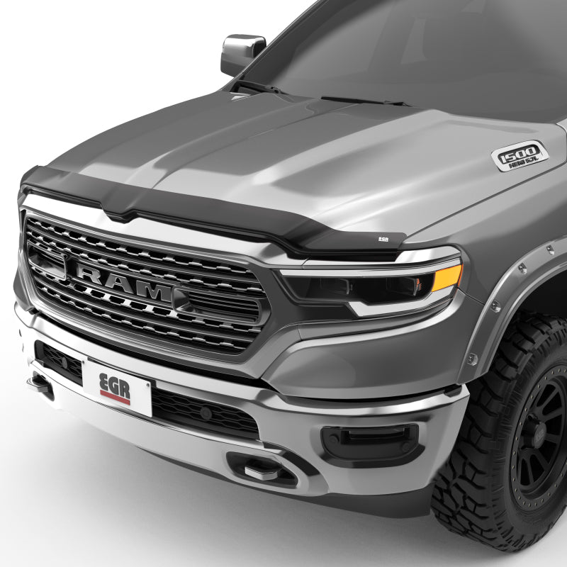 Load image into Gallery viewer, EGR 2019 Dodge Ram 1500 Superguard Hood Shield - Dark Smoke
