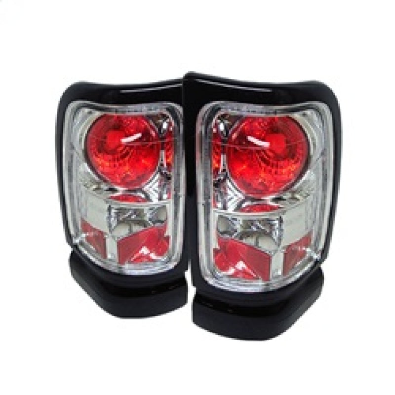 Load image into Gallery viewer, Spyder Dodge Ram 1500 94-01/Ram 2500/3500 94-02 Euro Style Tail Lights Chrome ALT-YD-DRAM94-C
