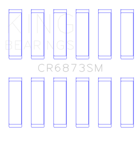 King Engine Bearings Toyota 2GR-FE/3GR-FE Connecting Rod Bearing Set