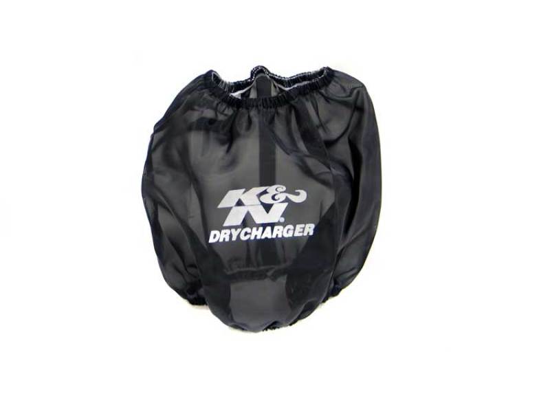 Load image into Gallery viewer, K&amp;N Black Drycharger Round Tapered Air Filter Wrap
