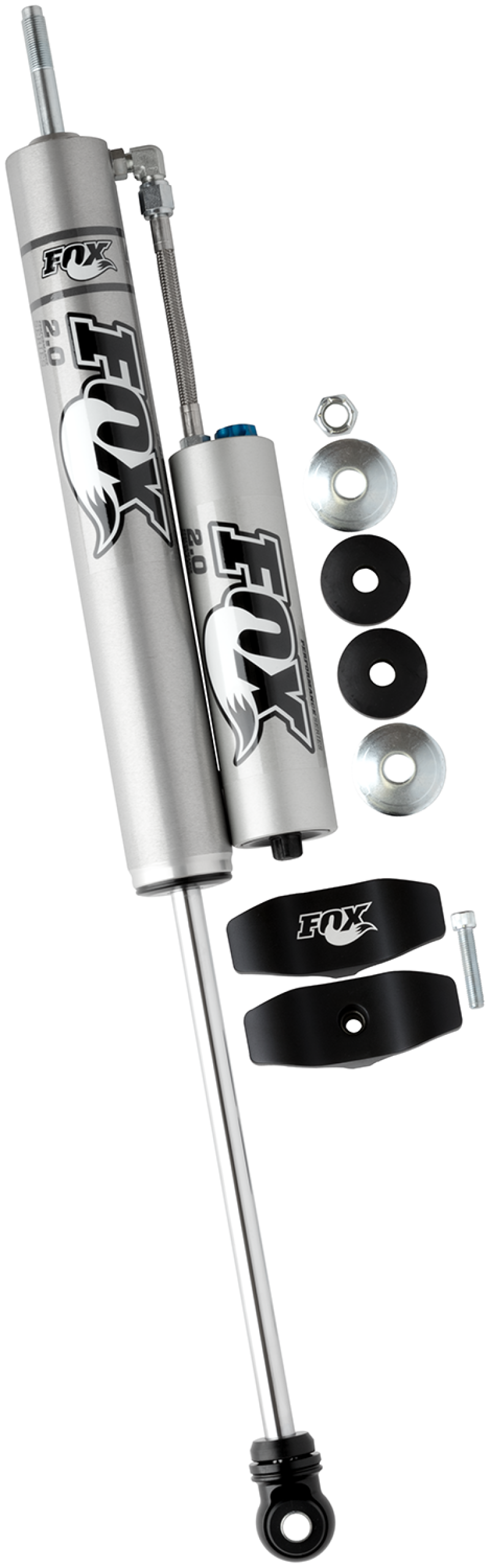 Load image into Gallery viewer, Fox 07+ Jeep JK 2.0 Factory Series 11.6in. Smooth Body R/R Front Shock w/CD Adj. / 4-6in. Lift
