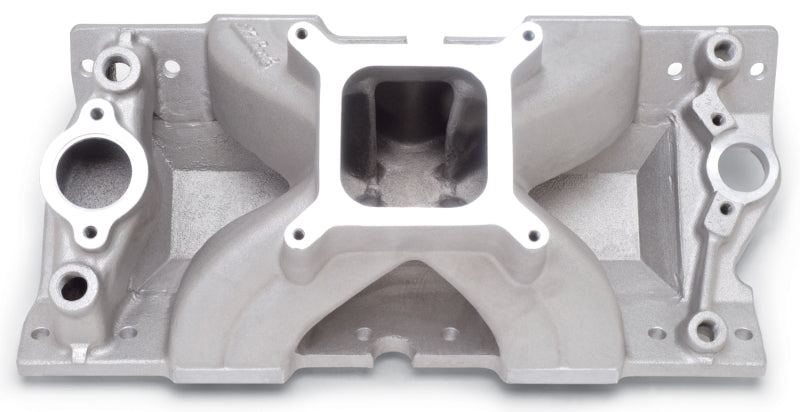 Load image into Gallery viewer, Edelbrock Super Victor SBC Manifold for GM Cast Iron Vortec Heads (Race Manifold)
