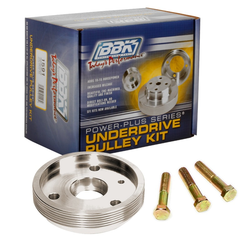 Load image into Gallery viewer, BBK 93-97 Camaro Firebird LT1 Underdrive Pulley Kit - Aluminum
