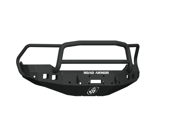 Road Armor 13-18 Ram 1500 Stealth Front Winch Bumper w/Lonestar Guard - Tex Blk