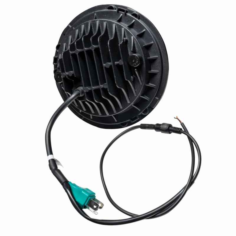 Load image into Gallery viewer, Oracle 7in High Powered LED Headlights - Black Bezel - Green
