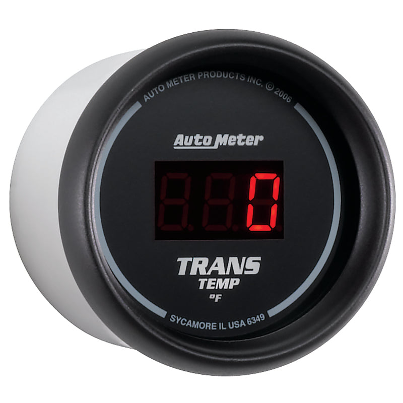 Load image into Gallery viewer, Autometer Z Series 52mm Black Digital 0-300 Deg F Transmission Temperature Gauge
