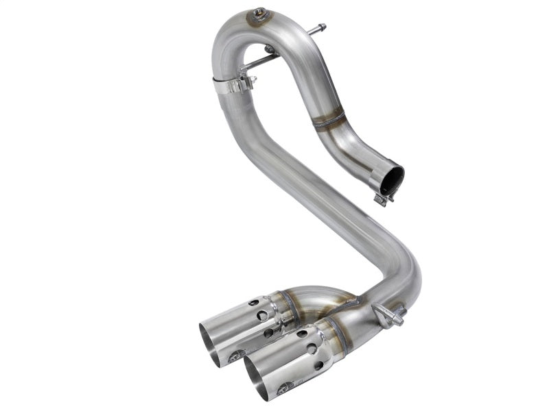 Load image into Gallery viewer, aFe Rebel Series DPF-Back 3in Side Exit SS Exhaust w/ IC Polished Tips 2016 GM Colorado/Canyon 2.8L
