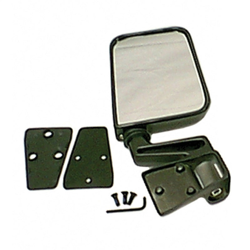 Load image into Gallery viewer, Omix Door Mirror Black Right Side- 87-02 Wrangler
