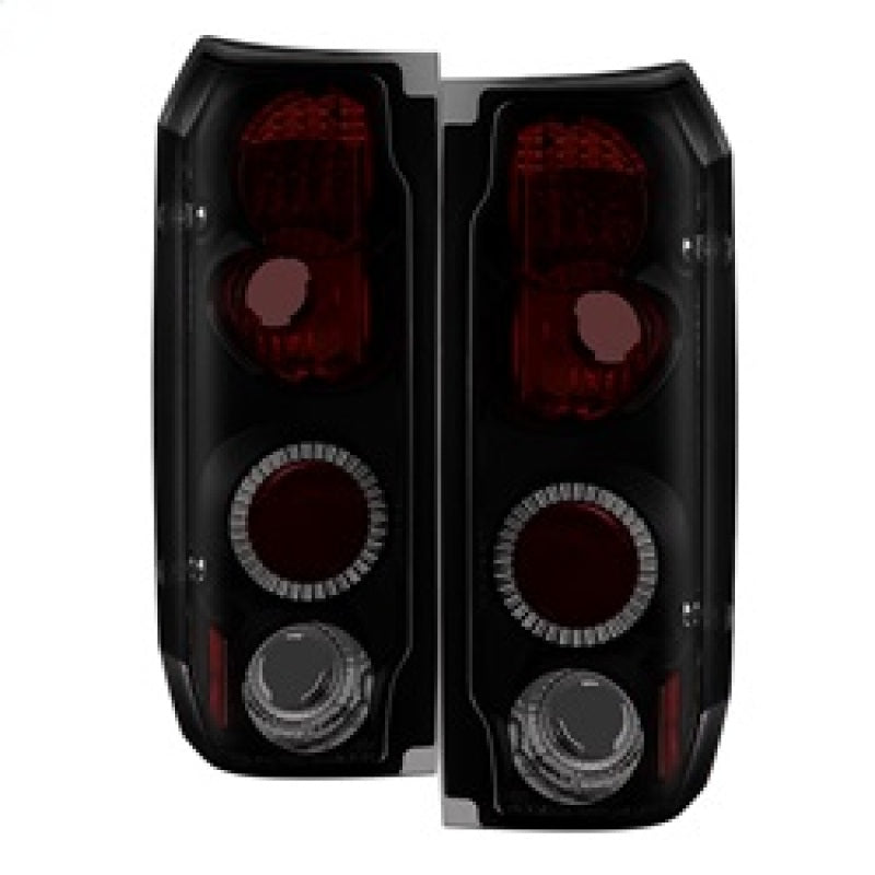 Load image into Gallery viewer, Spyder Ford F150 87-96/Ford Bronco 88-96 Euro Style Tail Lights Black Smoke ALT-YD-FF15089-BSM
