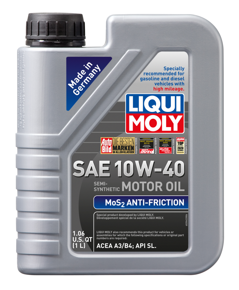 Load image into Gallery viewer, LIQUI MOLY 1L MoS2 Anti-Friction Motor Oil 10W40
