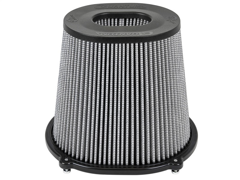 Load image into Gallery viewer, aFe Quantum Pro DRY S Air Filter Inverted Top - 5in Flange x 8in Height - Dry PDS
