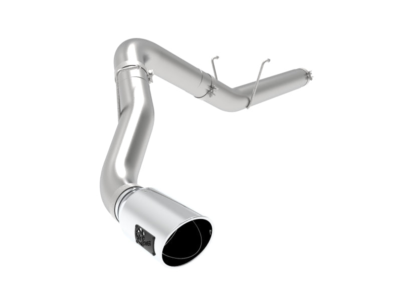 Load image into Gallery viewer, aFe ATLAS 5in Alum Steel DPF-Back Exhaust System w/Polished Tip 19-20 Ram Diesel Trucks L6-6.7L (td)
