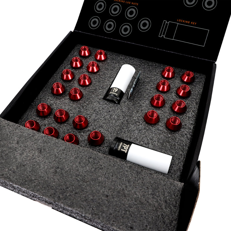 Load image into Gallery viewer, Mishimoto Aluminum Locking Lug Nuts 1/2 X 20 23pc Set Neo Chrome
