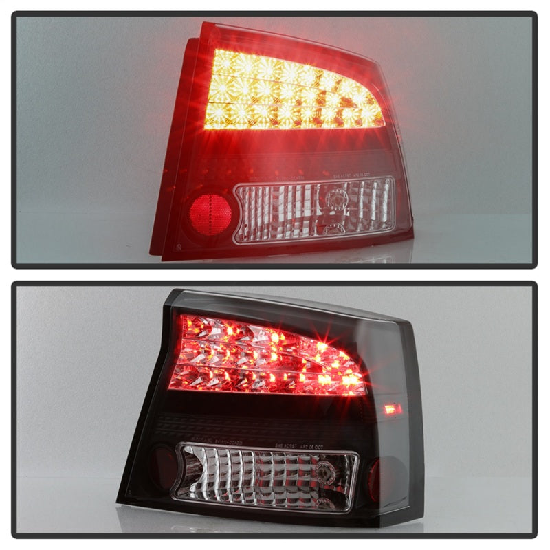 Load image into Gallery viewer, Spyder Dodge Charger 06-08 LED Tail Lights Black ALT-YD-DCH05-LED-BK
