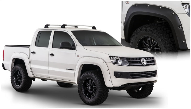 Load image into Gallery viewer, Bushwacker 11-18 Volkswagen Amarok Pocket Style Flares 2pc - Black
