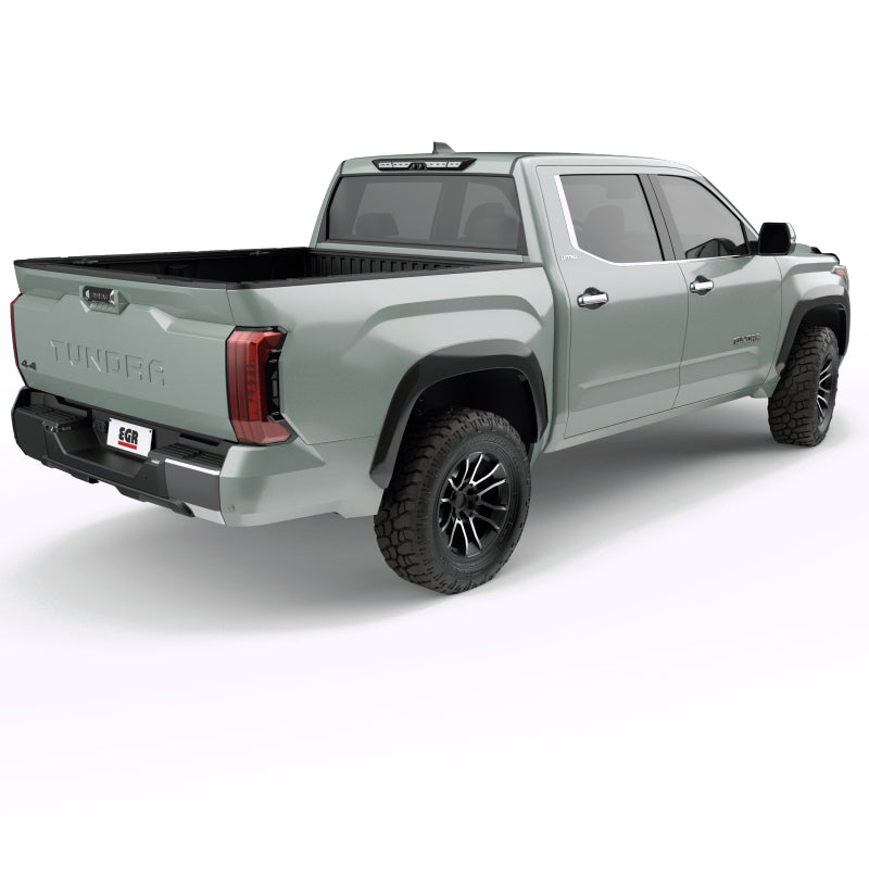 Load image into Gallery viewer, EGR 22-24 Toyota Tundra 66.7in Bed Summit Fender Flares (Set of 4) - Smooth Glossy Finish
