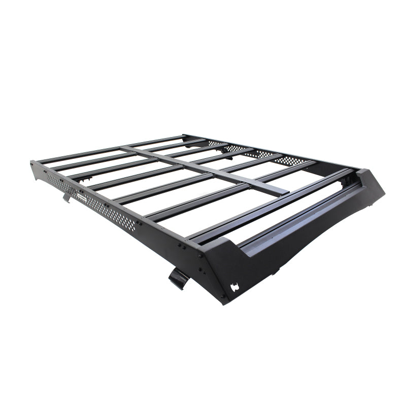 Load image into Gallery viewer, Go Rhino 19-23 Ram 1500 CC Ceros Low Profile Roof Rack - Tex. Blk
