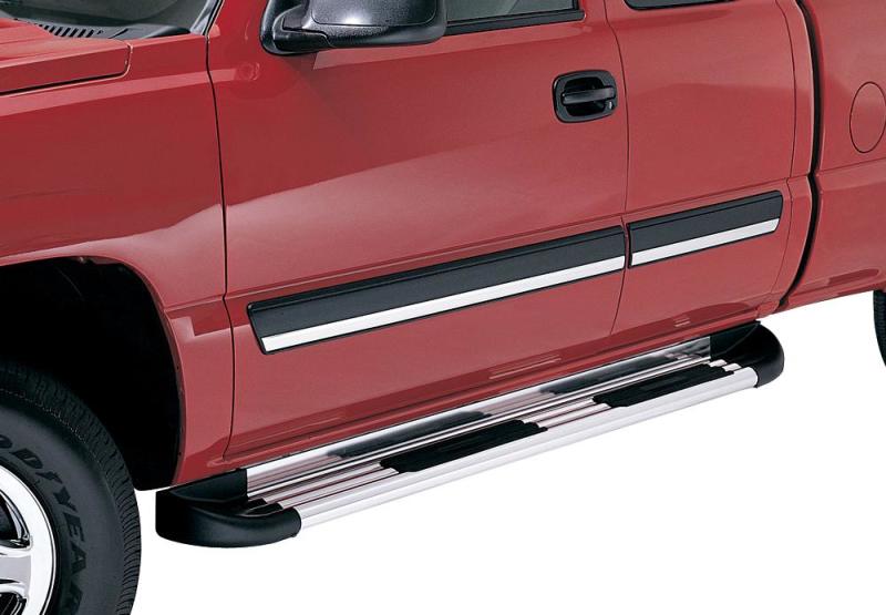 Load image into Gallery viewer, Lund 02-09 Jeep Liberty (54in) TrailRunner Extruded Multi-Fit Running Boards - Brite
